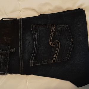 Mens Silver Jeans